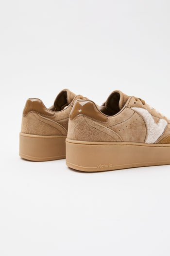 Victoria Sneaker Taupe Donna - 7