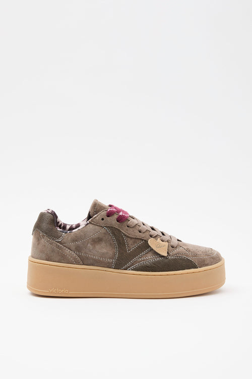 Victoria Sneaker Kaki Donna - 1