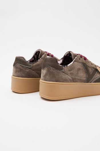 Victoria Sneaker Kaki Donna - 8