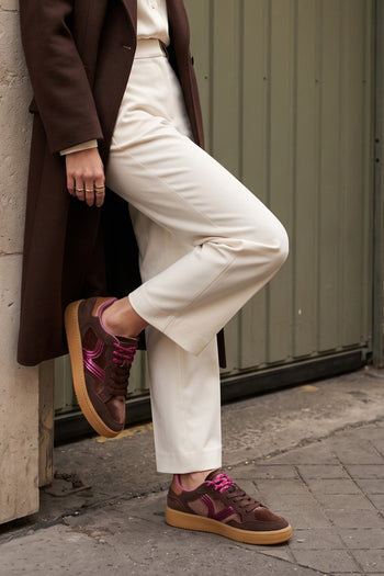 Victoria Sneaker Marron Donna - 11