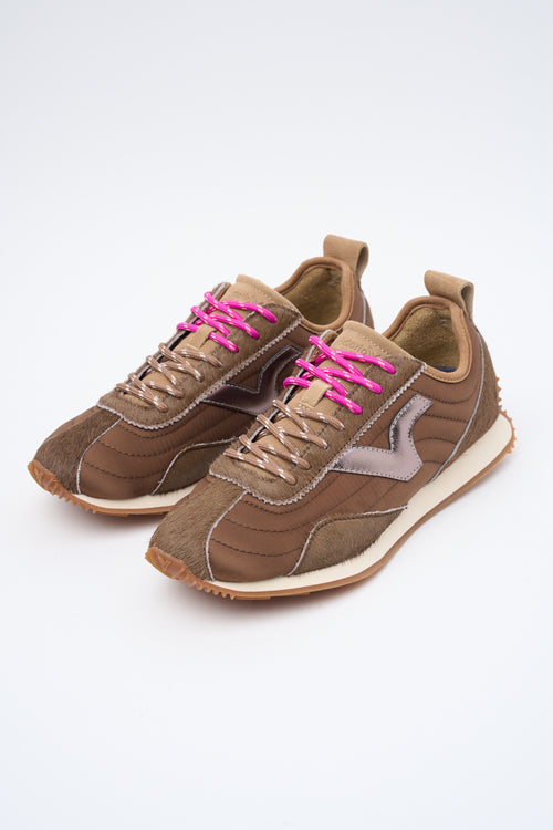 Victoria Sneaker Marron Donna - 2