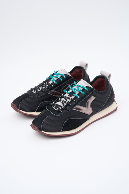 Victoria Sneaker Negro Donna - 2