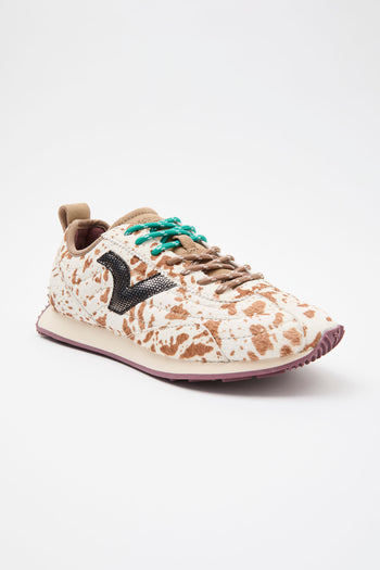 Victoria Sneaker Crema Donna - 4