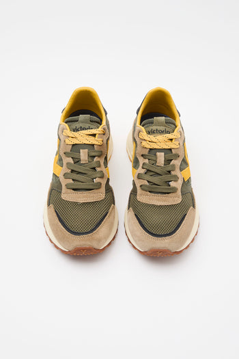 Victoria Sneaker Kaki Uomo - 3