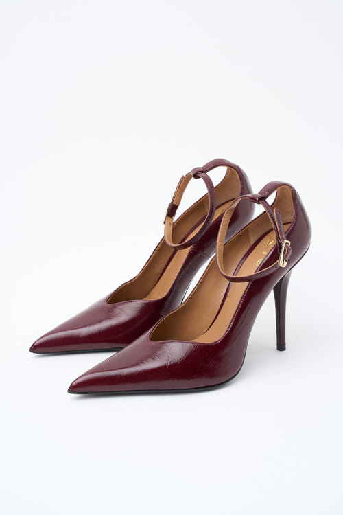 Wo Milano Décolleté Bordaux Donna - 2