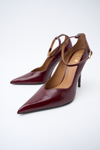 Wo Milano Décolleté Bordaux Donna - 6