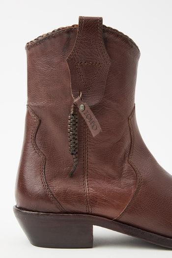 Zolfo X Tre Emme Stivaletto Dark Brown Donna - 5