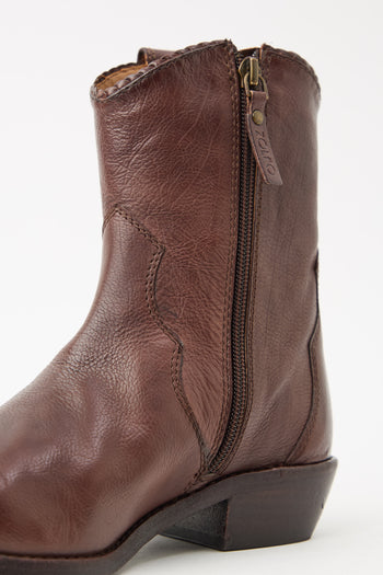 Zolfo X Tre Emme Stivaletto Dark Brown Donna - 6