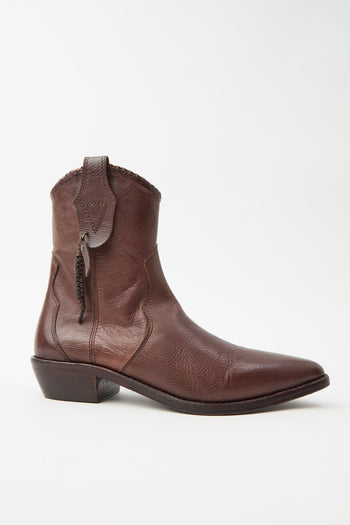 Zolfo X Tre Emme Stivaletto Dark Brown Donna - 8