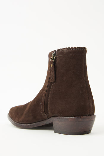 Zolfo X Tre Emme Stivaletto Dark Brown Donna - 5
