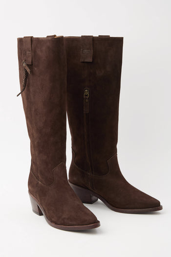 Zolfo X Tre Emme Stivale Dark Brown Donna - 5