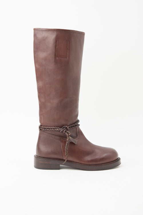 Zolfo X Tre Emme Stivale Dark Brown Donna - 1
