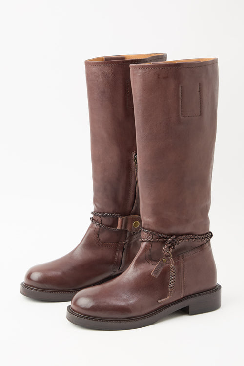 Zolfo X Tre Emme Stivale Dark Brown Donna - 2