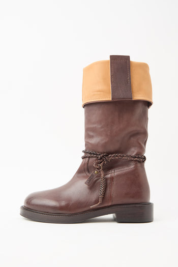 Zolfo X Tre Emme Stivale Dark Brown Donna - 6