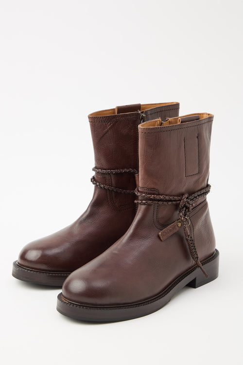Zolfo X Tre Emme Stivaletto Dark Brown Donna - 2
