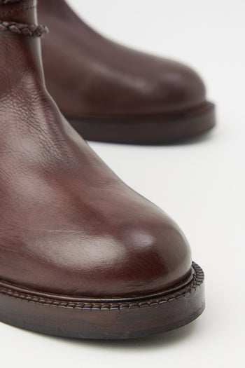 Zolfo X Tre Emme Stivaletto Dark Brown Donna - 4
