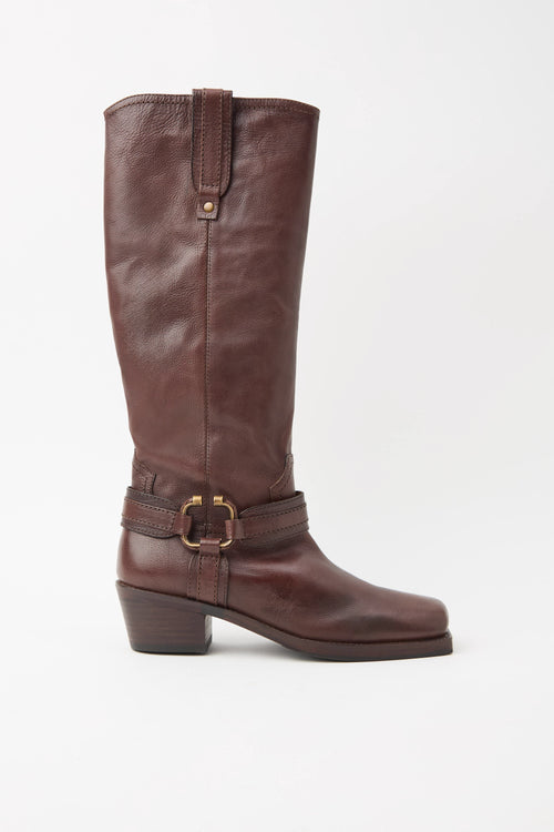 Zolfo X Tre Emme Stivale Dark Brown Donna - 1