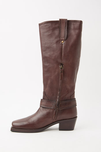Zolfo X Tre Emme Stivale Dark Brown Donna - 3