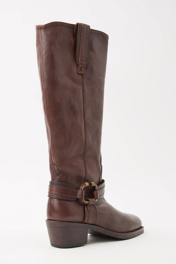 Zolfo X Tre Emme Stivale Dark Brown Donna - 5
