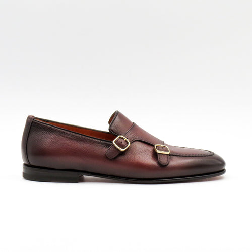 Santoni Mocassino Marrone Uomo