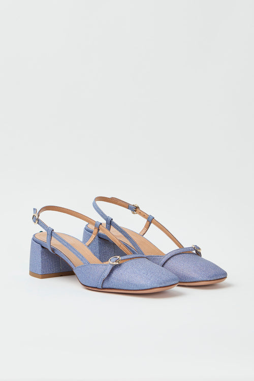 A.bocca Slingback Smoky Blu Donna - 2