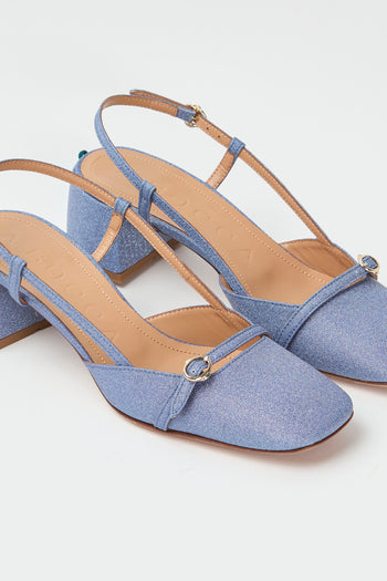 A.bocca Slingback Smoky Blu Donna - 3