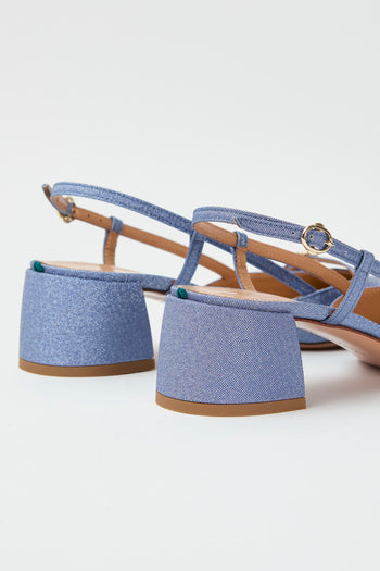 A.bocca Slingback Smoky Blu Donna - 4