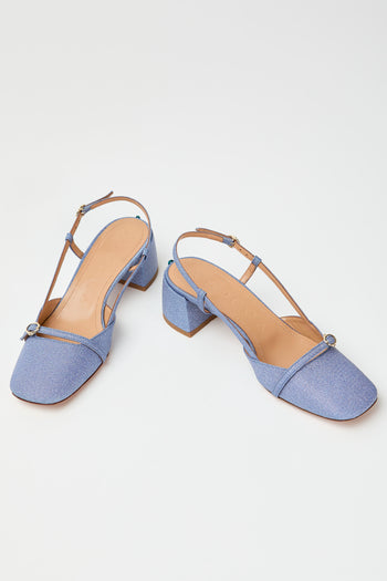 A.bocca Slingback Smoky Blu Donna - 5