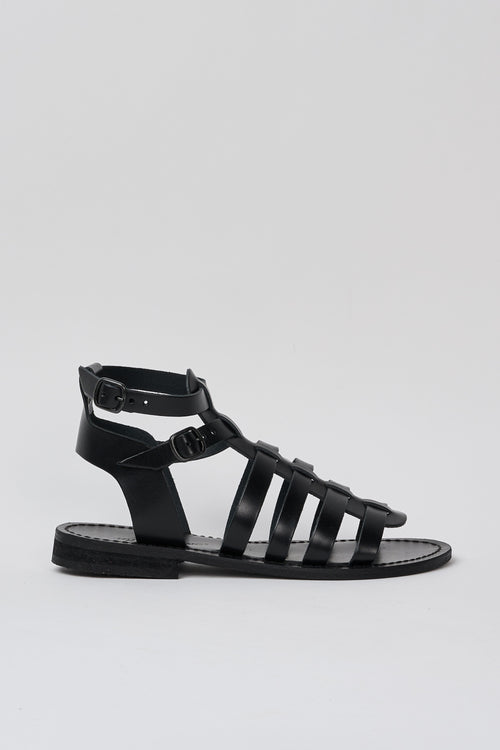 Antichi Romani Sandalo Nero Donna