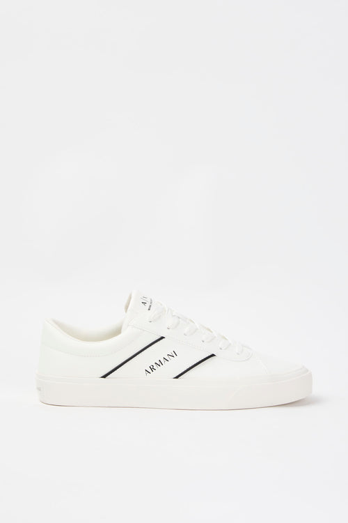 Armani Exchange Sneaker Op.white+black Uomo