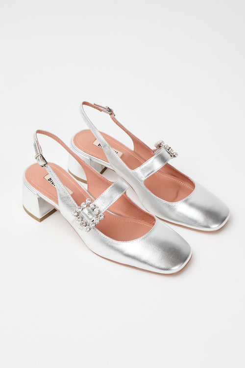 Bibi Lou Slingback Plata Donna - 2