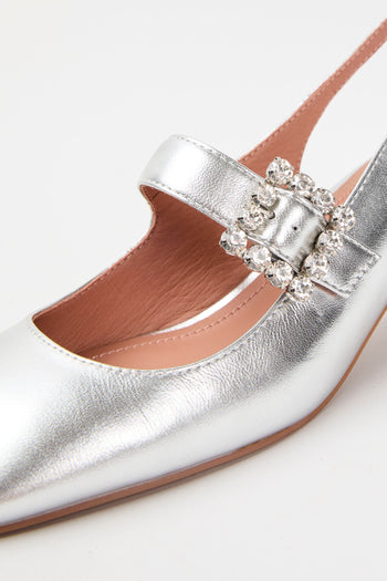 Bibi Lou Slingback Plata Donna - 7