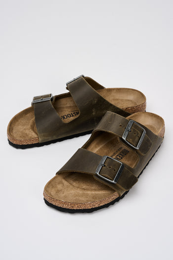 Birkenstock Ciabatta Khaki Unisex - 5