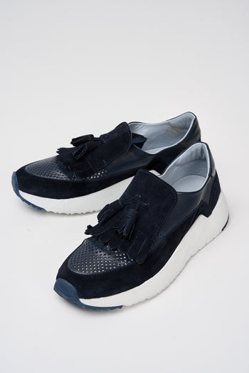 Calpierre Slip-on Blu Donna - 6