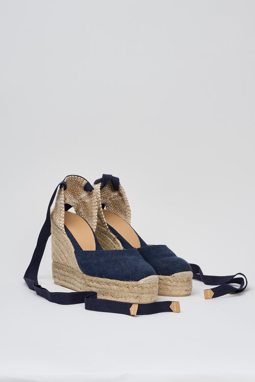CastaÑer Zeppa Azul Oxford Donna - 2
