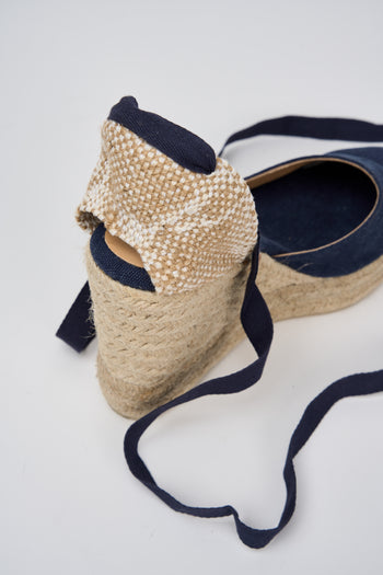 CastaÑer Zeppa Azul Oxford Donna - 4