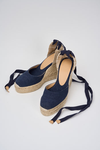 CastaÑer Zeppa Azul Oxford Donna - 5