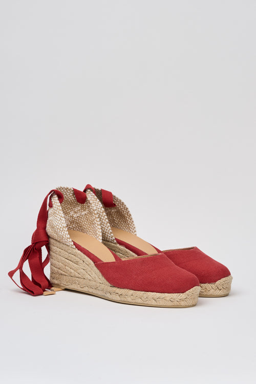 CastaÑer Zeppa Rojo/carmin Donna - 2