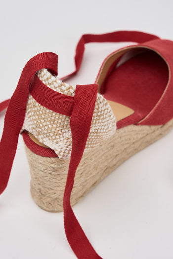 CastaÑer Zeppa Rojo/carmin Donna - 5