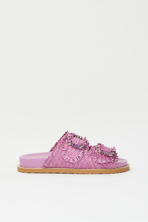 Coral Blue Ciabatta New Lilac Donna