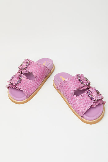 Coral Blue Ciabatta New Lilac Donna - 5