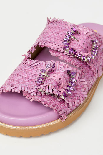 Coral Blue Ciabatta New Lilac Donna - 6