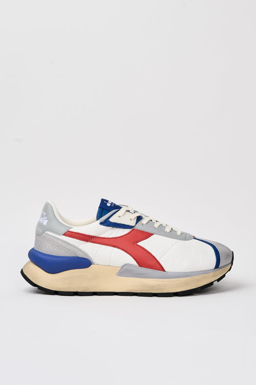 Diadora Heritage Sneaker Bianco/rosso Tibetano Uomo