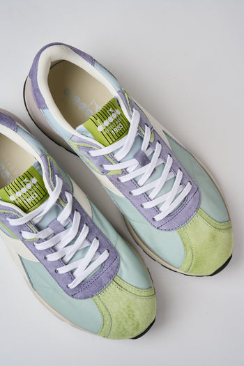 Diadora Heritage Sneaker Verde Dolce Lime/viola Dolce Donna - 3