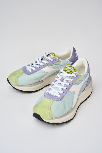 Diadora Heritage Sneaker Verde Dolce Lime/viola Dolce Donna - 6