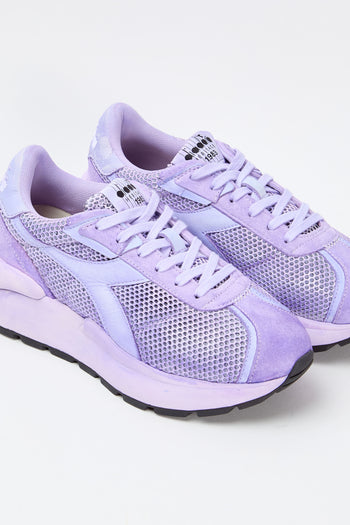 Diadora Heritage Sneaker Verde Dolce Lime/viola Dolce Donna - 3