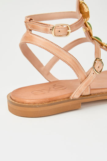ExÉ Infradito Natural+verde Donna - 4