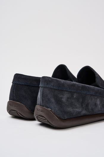 Frau Mocassino Blu Uomo - 5