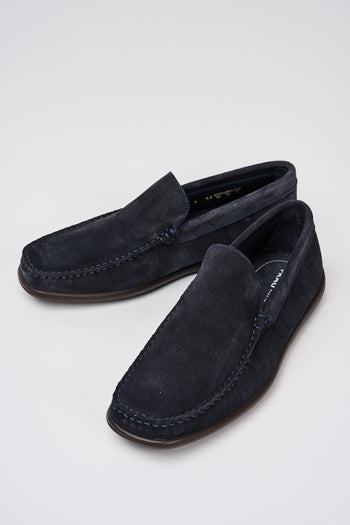 Frau Mocassino Blu Uomo - 6