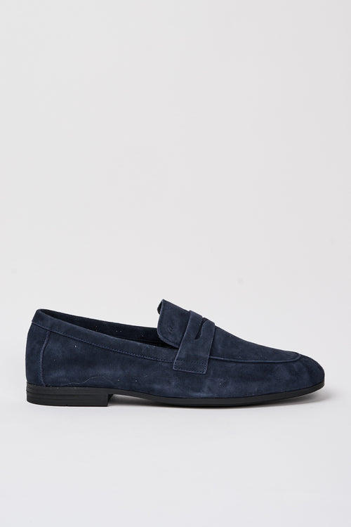 Frau Mocassino Blu Uomo